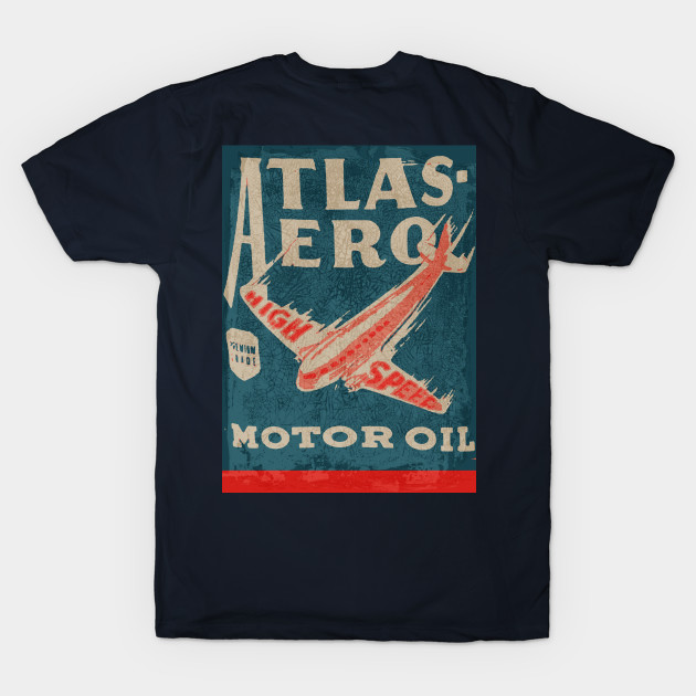 Atlas Aero Motor Oil by Midcenturydave